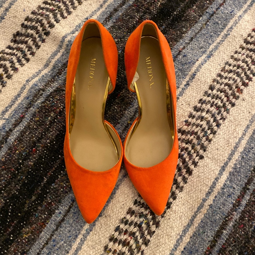 Salmon Colored Pumps